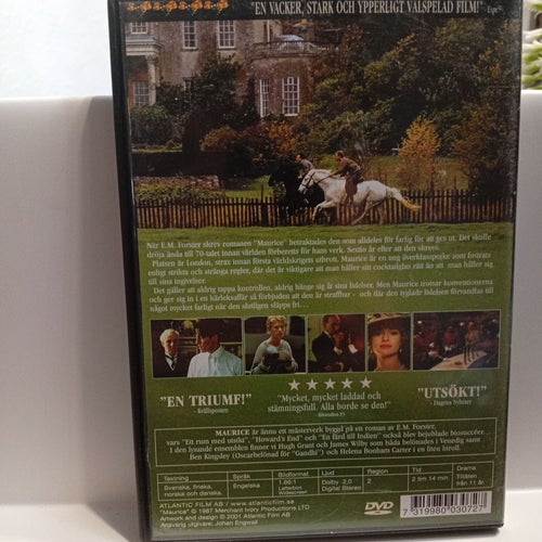 Maurice (DVD) med Hugh Grant