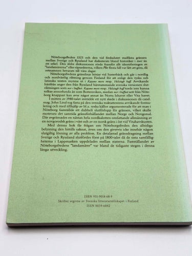 Nöteborgsfreden – Sällsynt historiskt standardverk (Andra delen)!