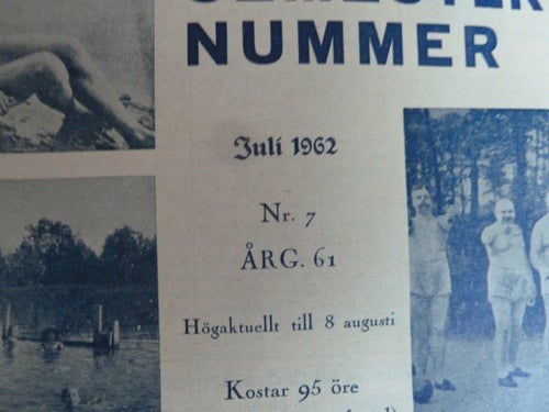 GRÖNKÖPINGS VECKOBLAD, 1962 JULI NR.7 , TIDNING
