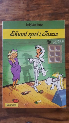 Lucky Lukes Äventyr / Skumt spel i Texas / Gott Skick
