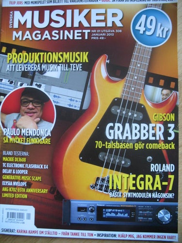 MM - SVENSKA MUSIKER MAGASINET - NR.1 (2013)