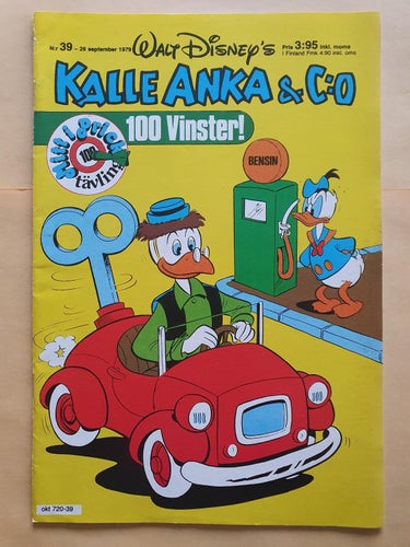 Kalle Anka & Co nr 39 från 1979