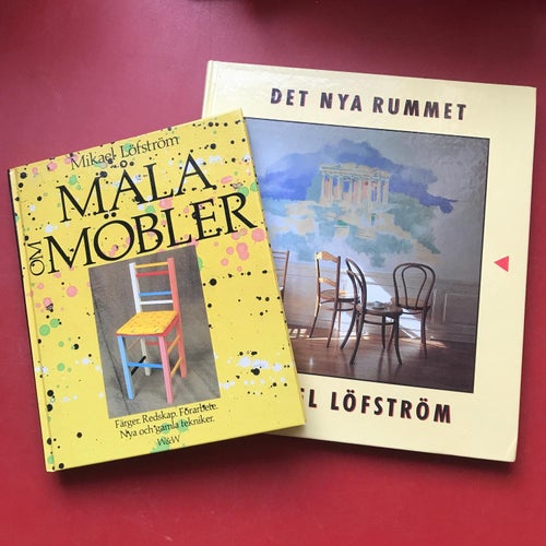 MÅLA OM MÖBLER + DET NYA RUMMET Mikael Löfström