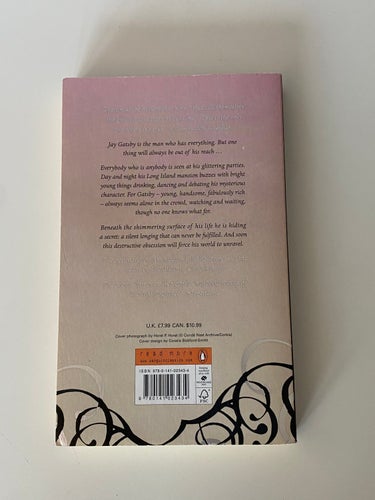 Den store Gatsby - The great Gatsby - engelsk text