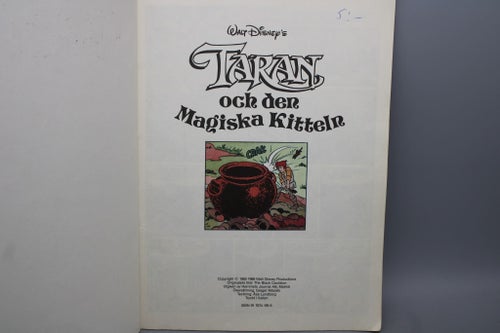 Disney Taran och den magiska kitteln 1986