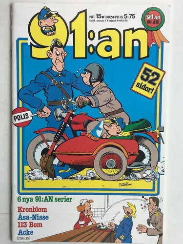 91:an - 1982: 15 VF