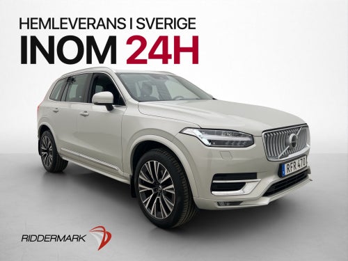 Volvo XC90 B5 249hk AWD Inscription Värm Kamera Drag MOMS