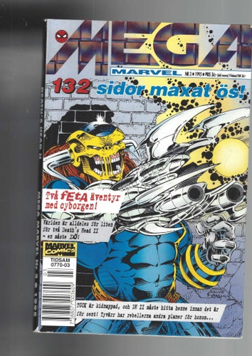 Mega Marvel 3 1995 skick fn