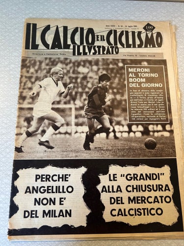 Il Calcio e il Ciclismo Illustrato, 26 juli 1964 (Liedholm och Hasse Jeppson)