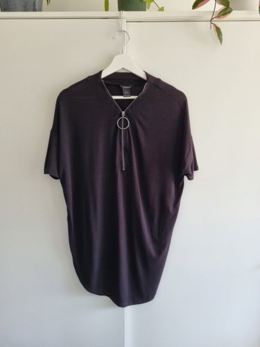 Lindex svart topp S