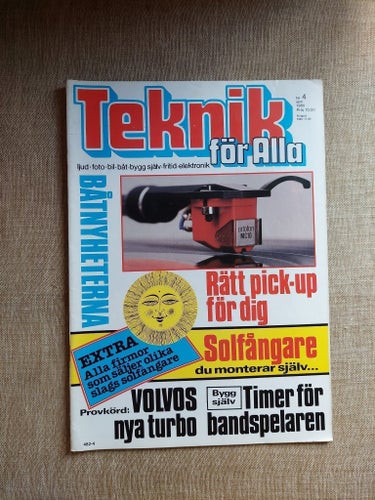 Teknik för Alla, nr 4, 1980