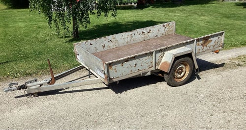 Släpkärra utan papper (oregistrerad)