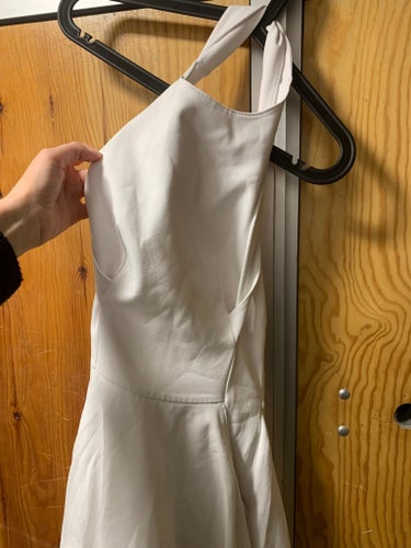 vit klänning student marylin monroe stil