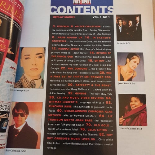 Replay Magazine Maj 1993 med Genesis och gratis CD