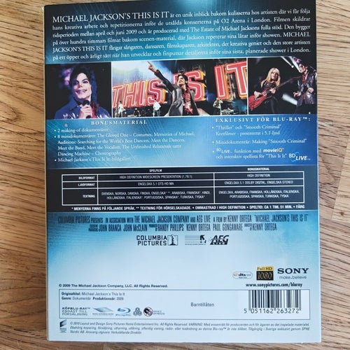 Michael Jackson's This Is It - Blu-ray