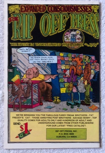 Philbert Desanex’ Dreams 1993 1st Print Gilbert Shelton Rip Off Press