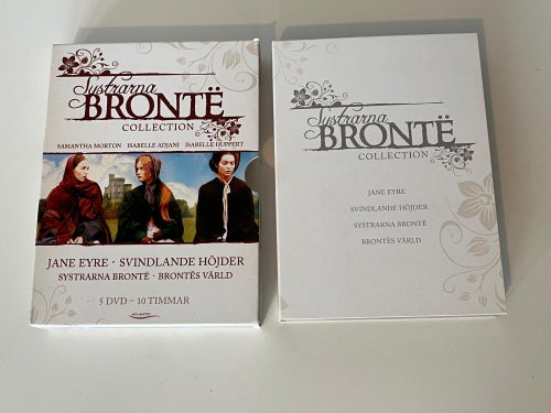 Systrarna Brontë Collection 5 discar - Jane Eyre - Svindlande Höjder - sv text