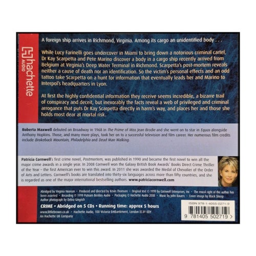 Patricia Cornwell: Black Notice