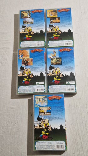 Asterix VHS Kassette Samling,Tegnefilm, Video, Vintage, Retro