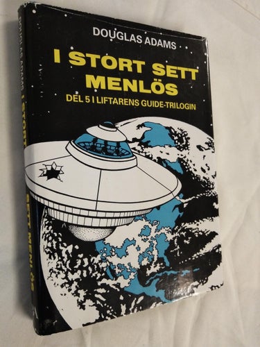 I stort sett menlös av Douglas Adams. Very Good plus