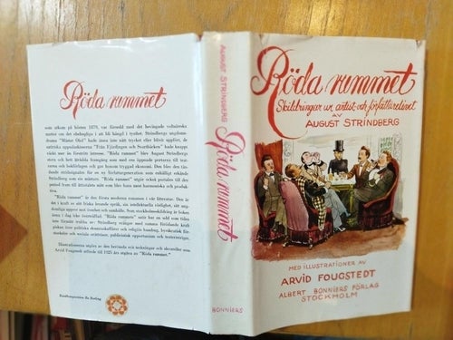 Röda rummet av August Strindberg. bok. Very Fine plus