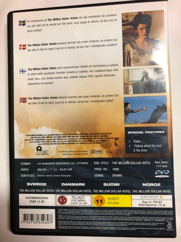 DVD The Million Dollar Hotel