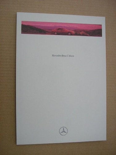 Försäljningsbroschyr MERCEDES C-Klass