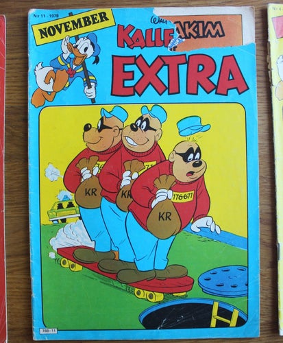 DISNEY Kalle Anka EXTRA 1978 NR 11