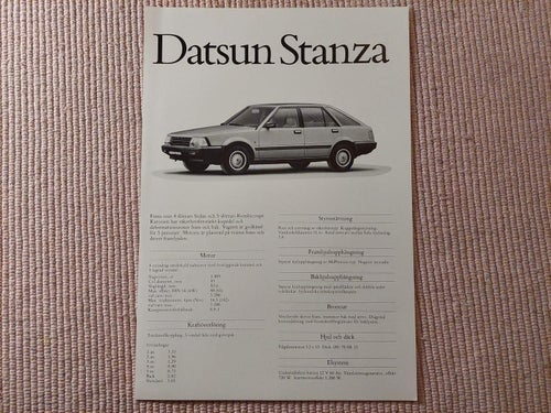 Datsun Stanza 1982