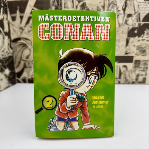 Mästerdetektiven Conan bok 2 av Gosho Aoyama Manga på svenska