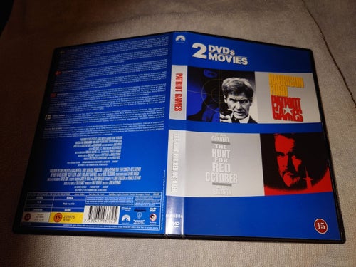 Jakten på röd oktober + Patrioter (2-disc)