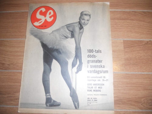 Se nr18 1959 Gerd Andersson med Gene Kelly