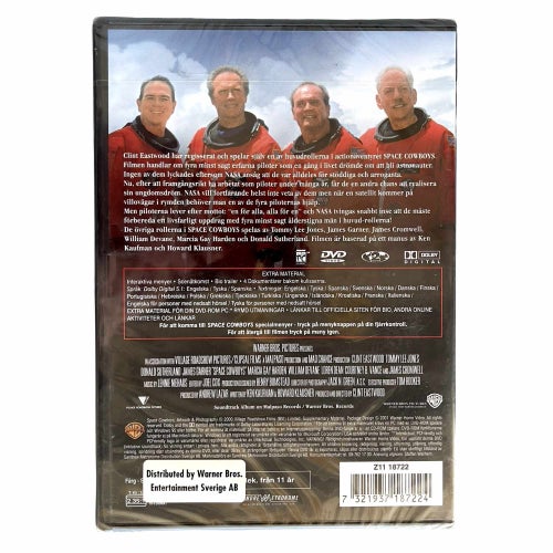 Space Cowboys (2000) - Inplastade / Oöppnade DVD - Clint Eastwood, Tommy Lee Jon