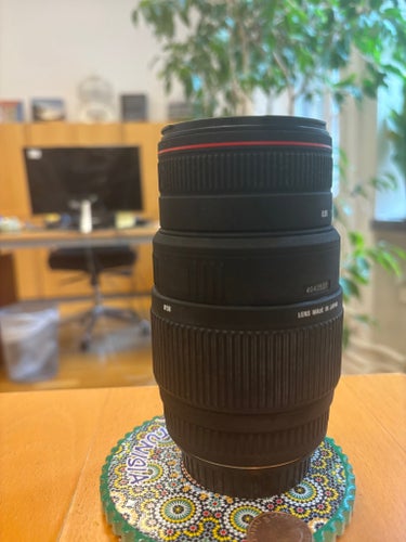 Sigma AP DG 100- 300 mm Cannon fattning