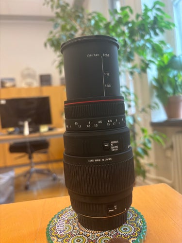 Sigma AP DG 100- 300 mm Cannon fattning