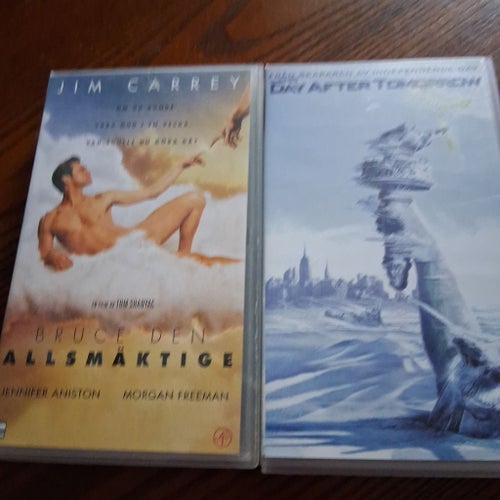 Bruce Den Allsmäktige & Day After Tomorrow VHS