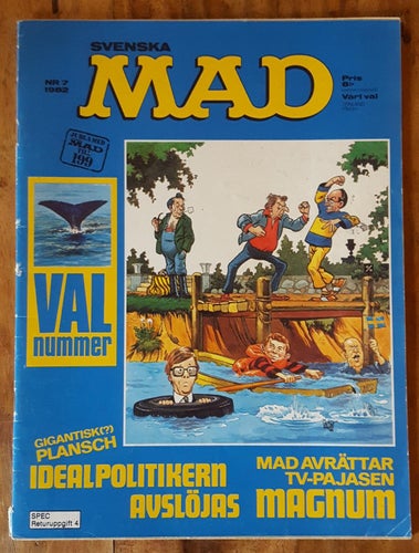 Mad / Nr 7 1982 / Vuxenserie