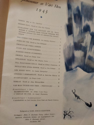 Vårt hem Julnummer 1943