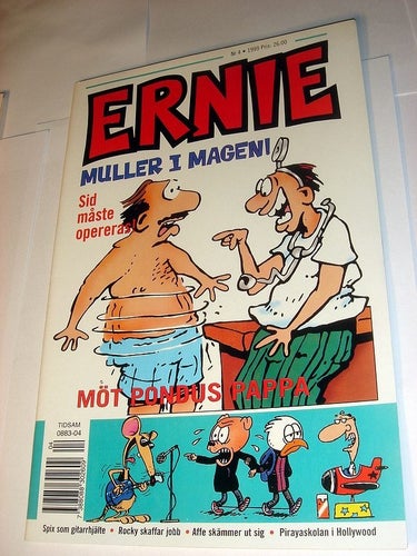 ERNIE (svensk) NY OLÄST Nr 4 1999