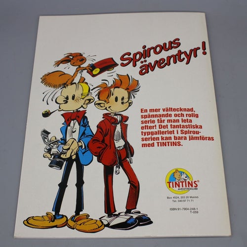 Spirous Äventyr : Amulettens hemlighet 1989