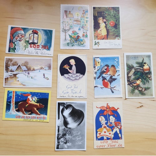 10 mindre skrivna julkort
