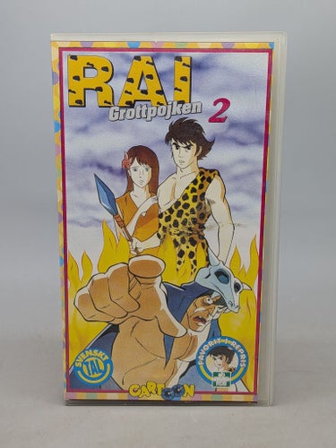 Rai Grottpojken 2 - Svenskt tal - VHS
