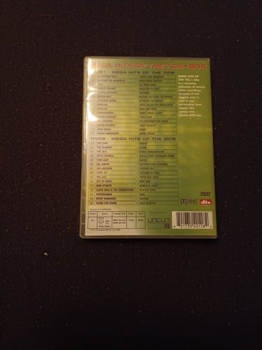 Mega Hits of the 70's + 80's - Double DVD Set