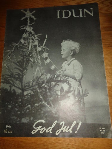 Idun nr52 1947 Jul, Julnummer,