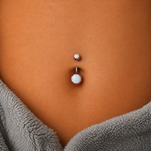 Super Elegant Titanium Navelpiercing (1,6 mm)