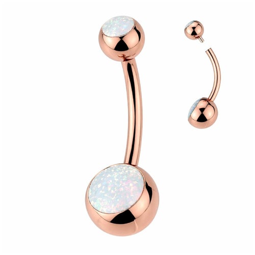 Super Elegant Titanium Navelpiercing (1,6 mm)