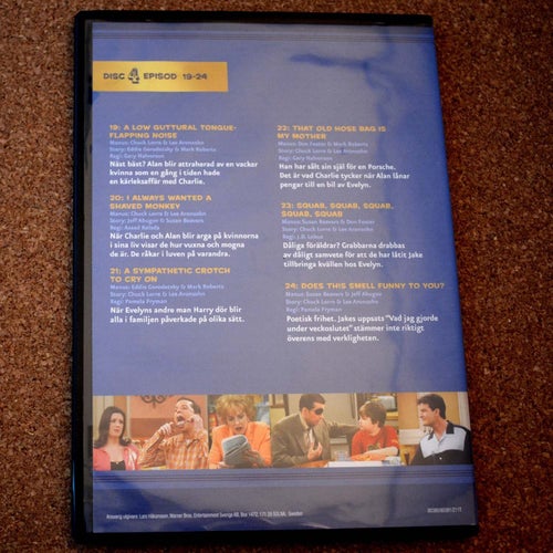 DVD-film Box 2st Two and a half Men 2 a Säsongen avsnitt 19-24