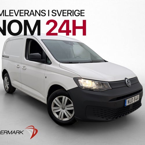 Volkswagen Caddy Cargo Värmare Drag B-Kamera CARPLAY Moms