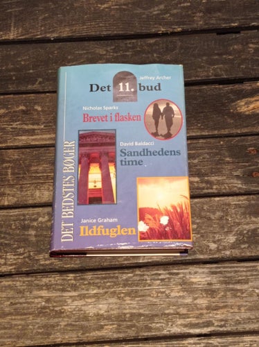 Den 11:e budet, Brevet i flaskan, Sanningens ögonblick, Eldfågeln av Jeffrey Archer,
