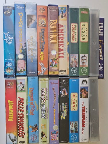 VHS-filmer nostalgi